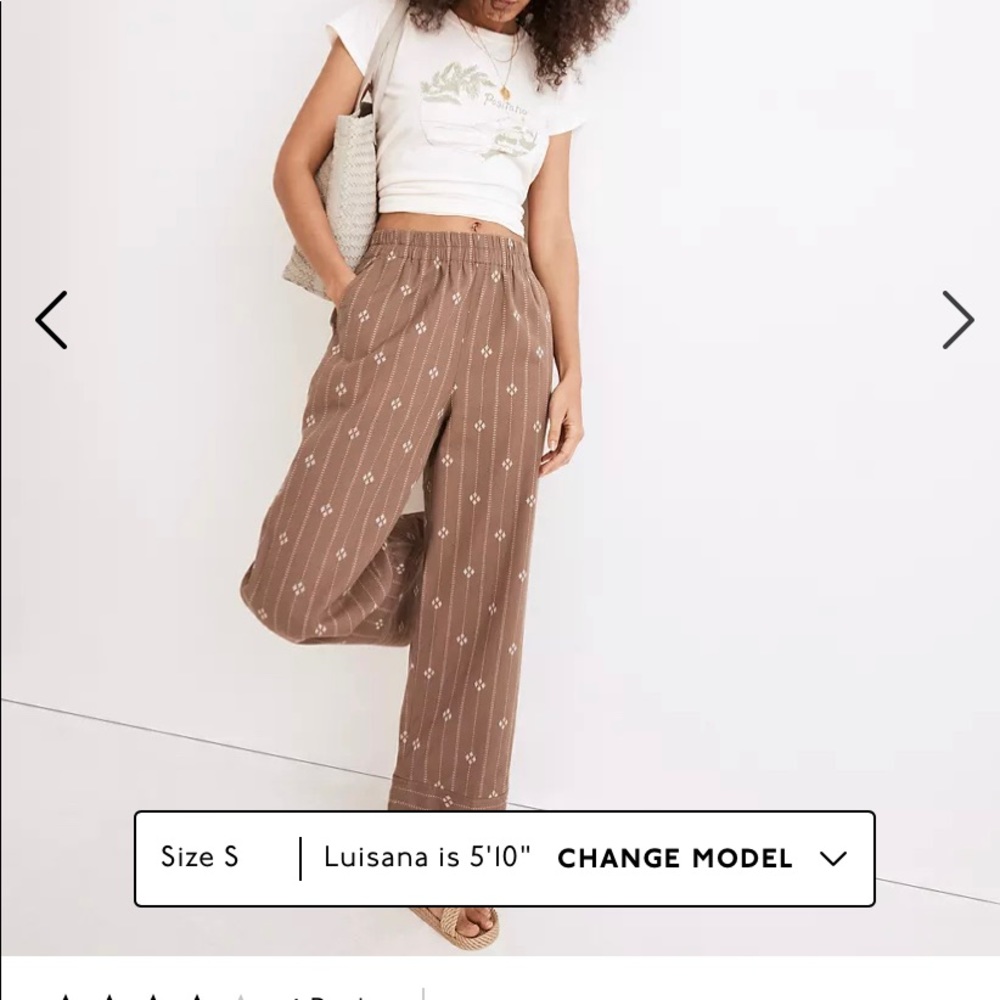 Brand New pull on high waist pants from Madewell. Size XXS but fits  like XS-Sm